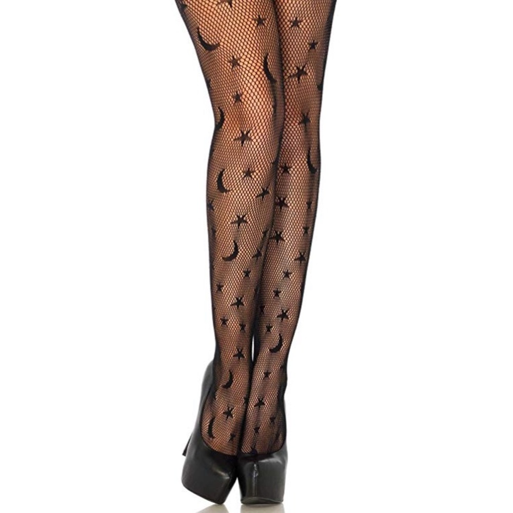 Celestial/sun/moon tights